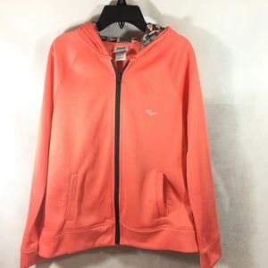 Everlast Girls Athletic Hoodie Jacket Peach Sz 16